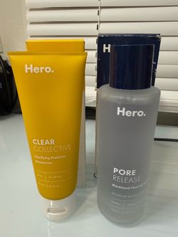 Hero Cosmetics Pore-Clearing Blackhead Solution & Blemish-Reducing Moisturizer 2-Piece Set
