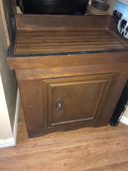 Vintage Dry Sink Cabinet
