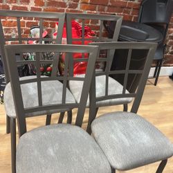 dining room table and chairs