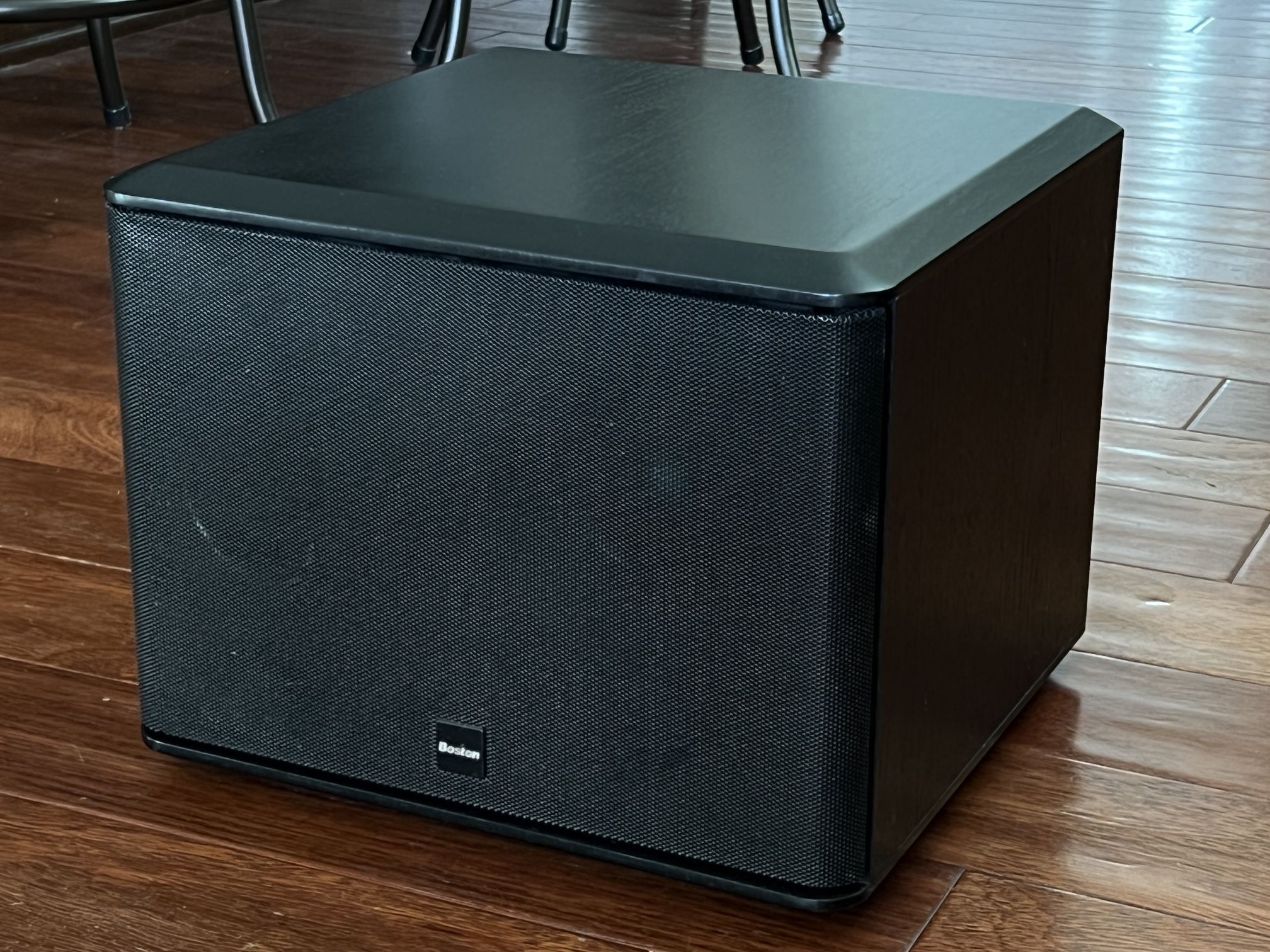 Boston Acoustics XB2 powered subwoofer home theater surround sound bass sub