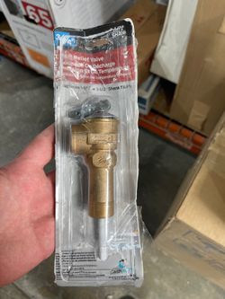 Cash Acme 3/4 in. Bronze T&P Relief Valve 23577-0150 - Open Box