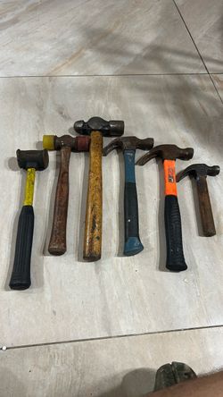 Lot of 6 Assorted Hammers