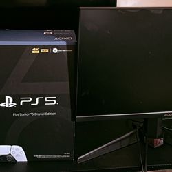 Ps5 With Monitor 