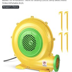 370W 0.5HP Air Blower: Bounce House Blower - Commercial Electric Blower for Inflatables