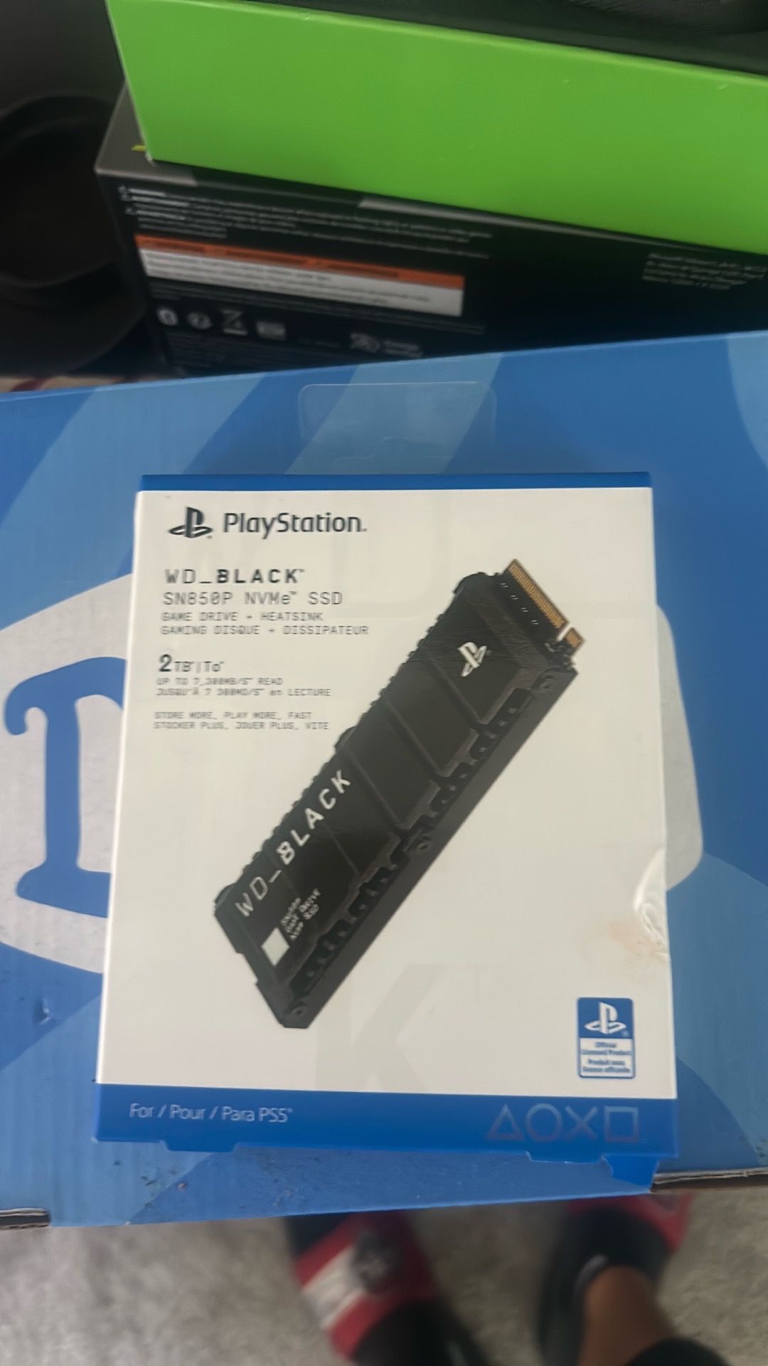 Ps5 western digital 2tb internal game drive