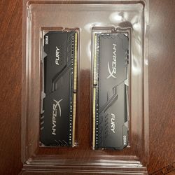 Hyperx FURY 16GB (2 × 8GB) DDR4 3600 RGB