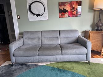 Natuzzi Editions Queen Sleeper Sofa – Gray