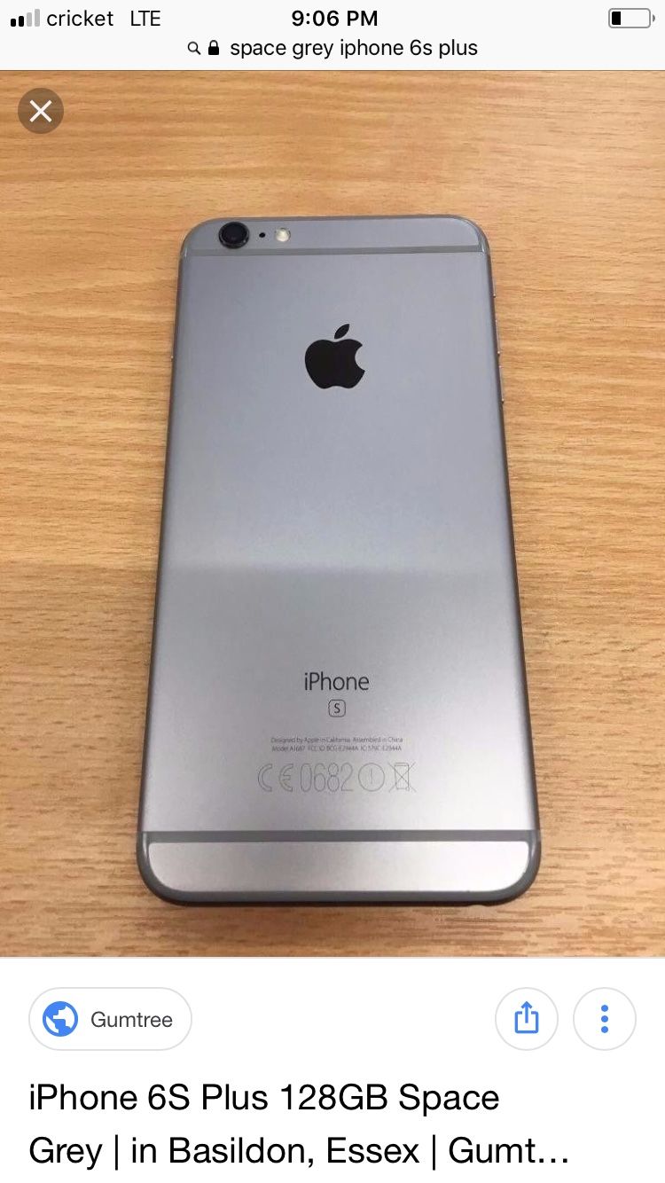 iPhone 6s cricket unlocked
