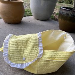 Yellow Small Dog Carrier 