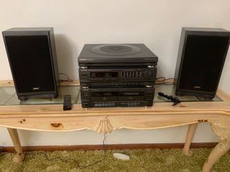 Vintage Sharp Stereo Music System Model CMS-R55