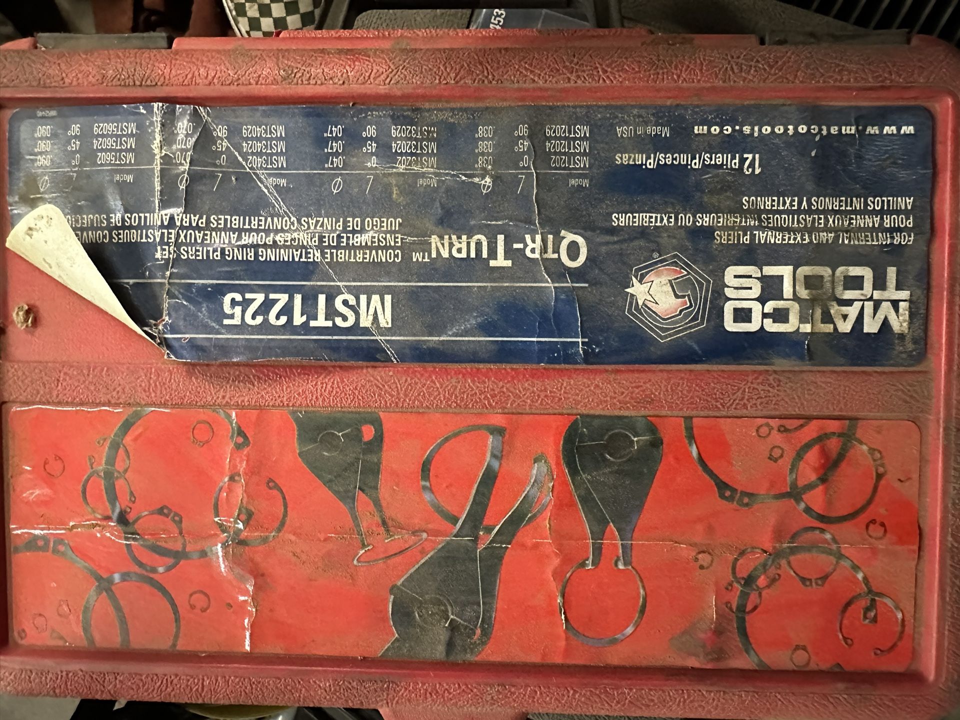 Matco Retaining Ring Puller Set
