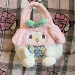Pink Bunny Character Bag