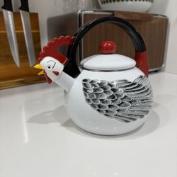 Vintage Kamenstein Rooster Tea Kettle