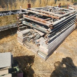 Scaffold pile