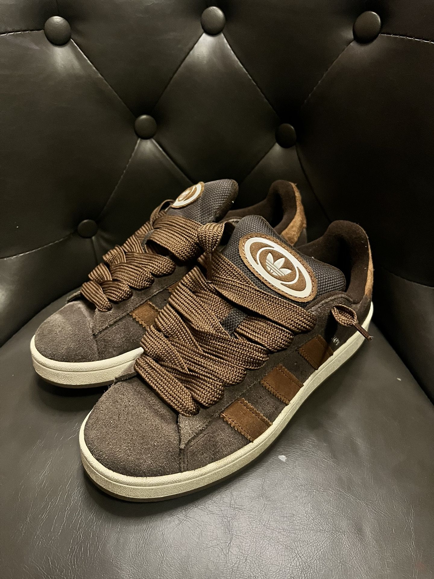 Brown Adidas Originals trainers Size 7.5 mens  #sneakers #Adidas