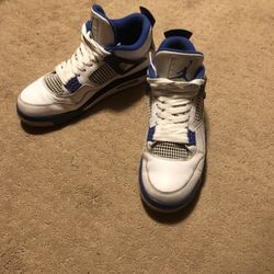 Motorsport Jordan 4- Size 12- Used/Old