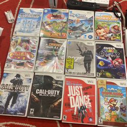 Nintendo Wii With Games 