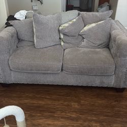 Light Grey Couches 