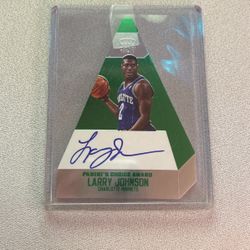 2013-14 Preferred Green Pyramid Die-Cut Larry Johnson /5