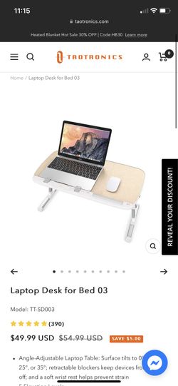 Laptop Desk for Bed