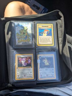 Vintage pokemon cards