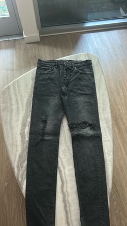 Black purple jeans size 31