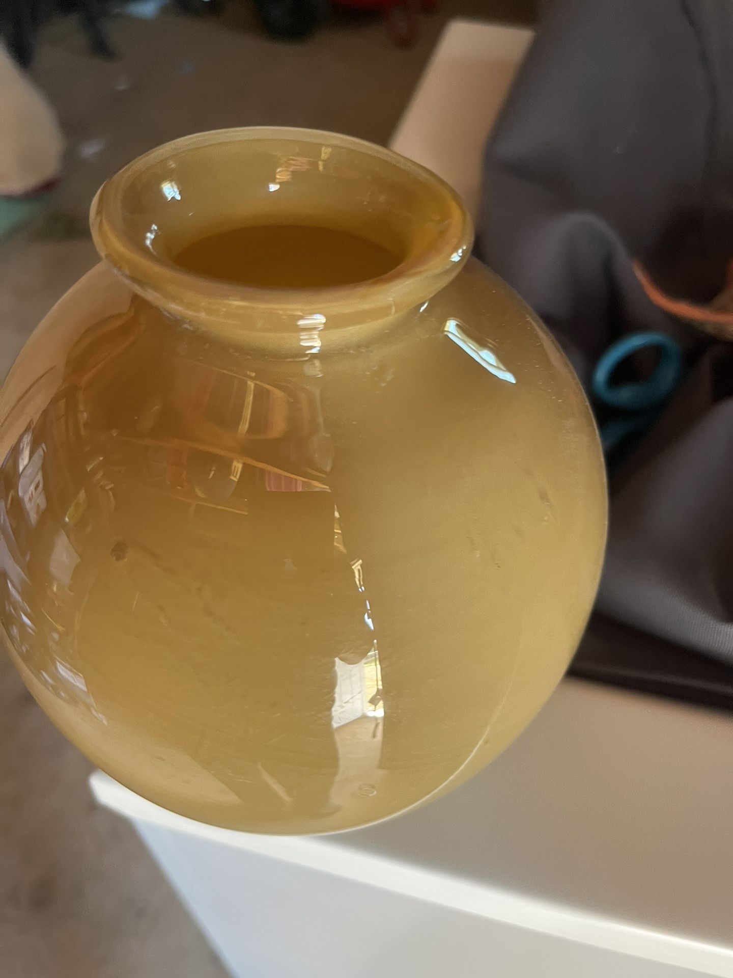 Small Yellow Flowers Vase