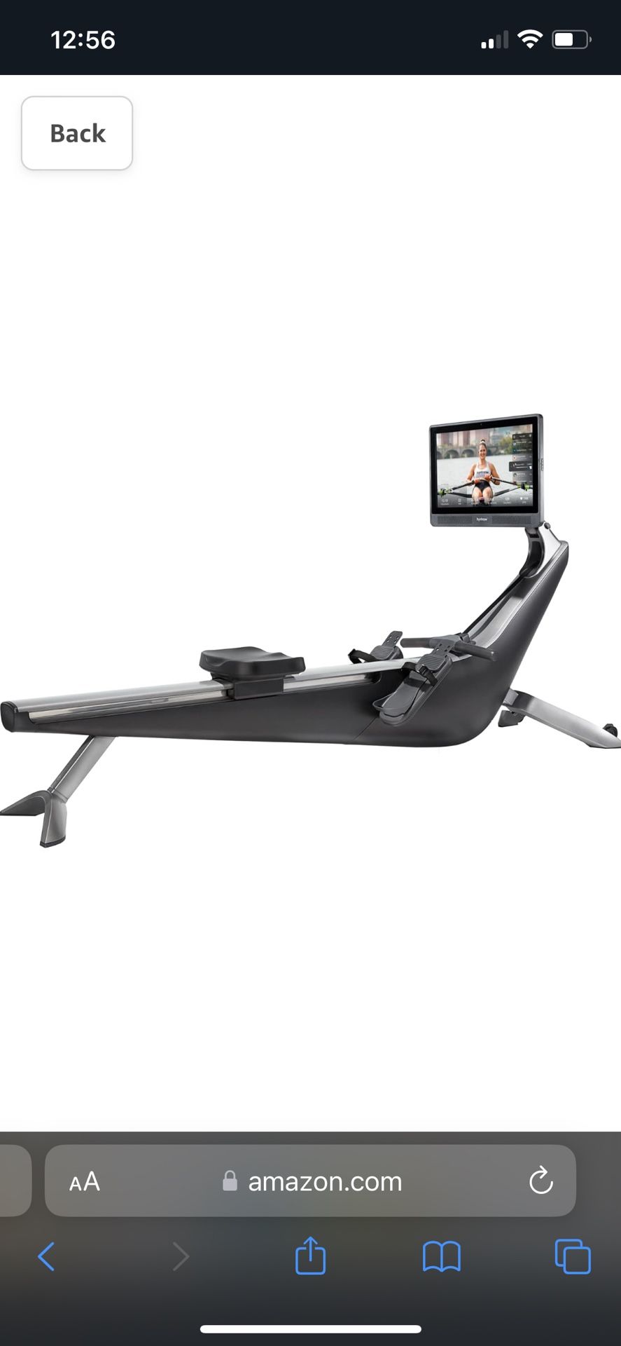 Hydrow Rower Rowing Workout Machine