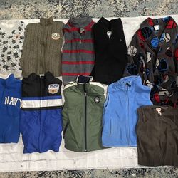 Bundle Of Boy Sweaters Size 5-6