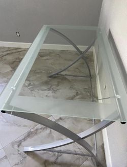 Modern Glass Table/ Desk