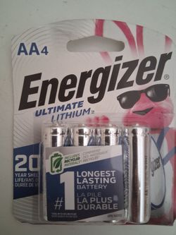 AA Energizer Lithium Ion