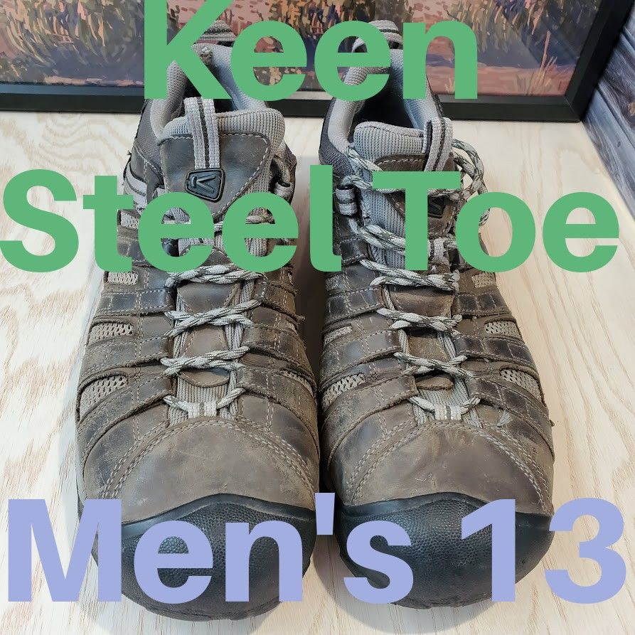 Keen Steel Toe Men's Size 13 Shoes 
