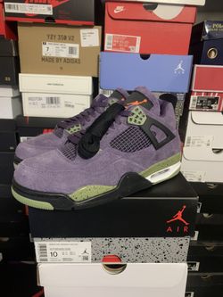 Jordan 4 Retro Canyon Purple Size 10W