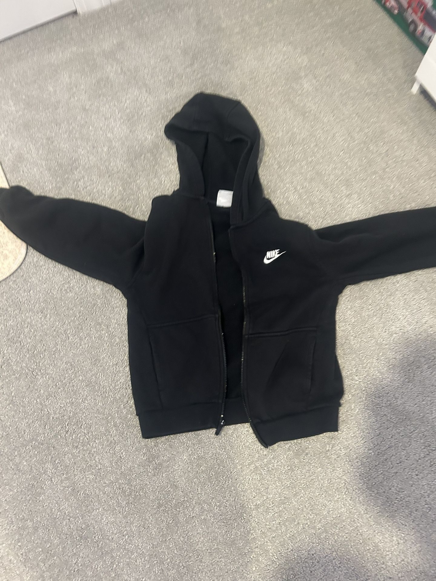 Black Nike Fleece Hoodie