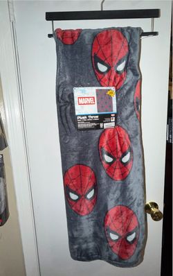 Spiderman Plush Throw Blanket