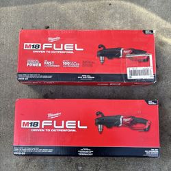 M18 FUEL 18V Lithium-Ion Brushless Cordless GEN 2 SUPER HAWG 1/2 in. Right Angle Drill (Tool-Only)