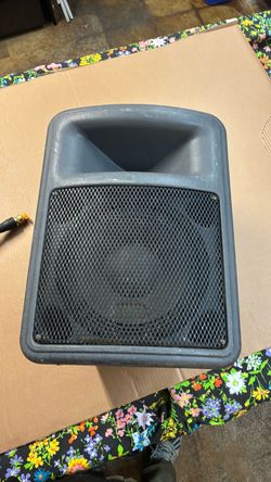 PA Speaker Cabinet with Horn Tweeter