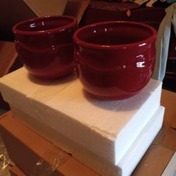 Tazones Rojos Para Sopa De Ph