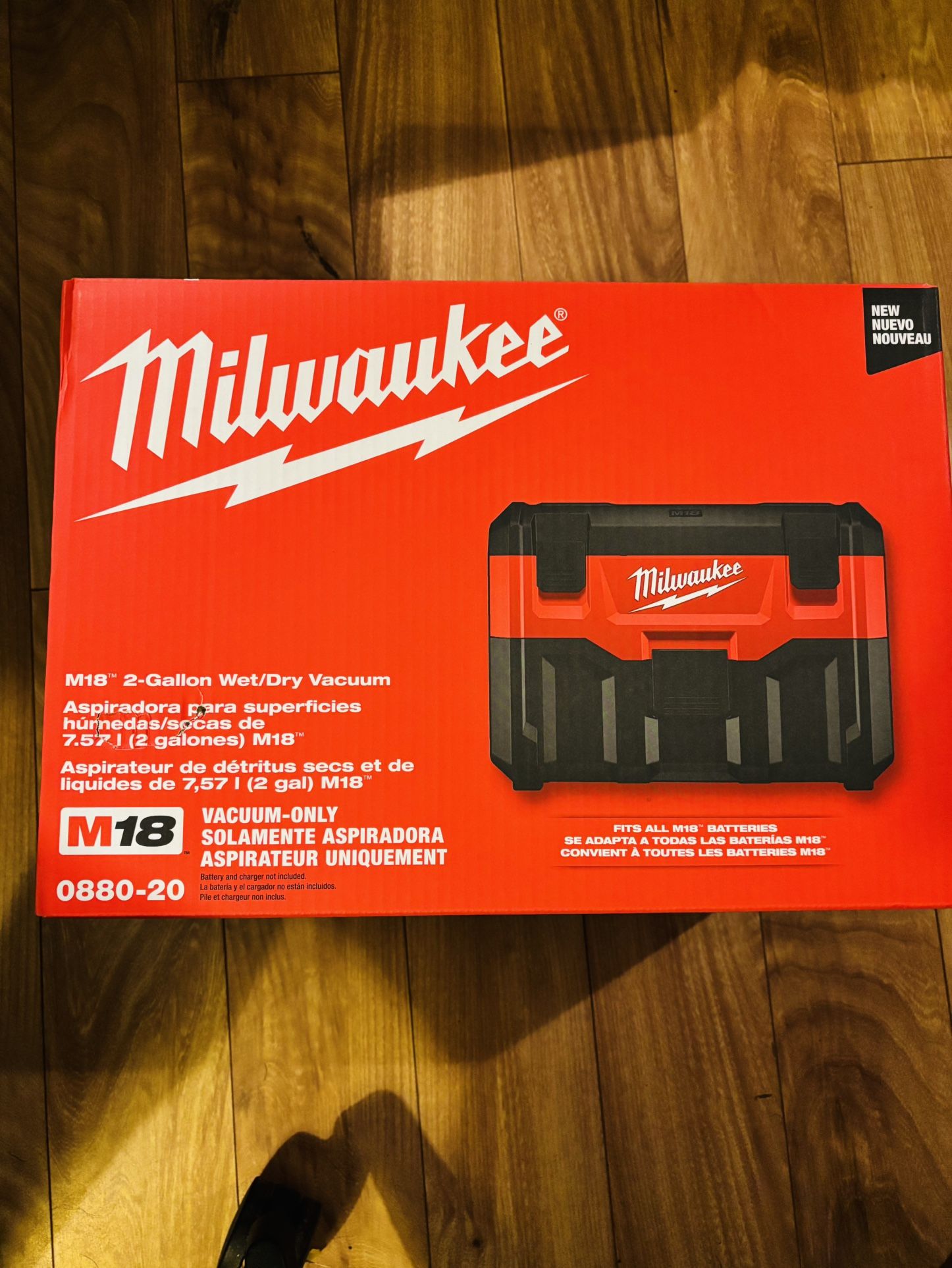 Milwaukee M18 18-Volt Lithium-Ion Cordless 2-Gallon Wet/Dry Vacuum (Tool-Only)