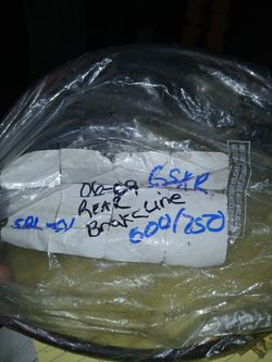 06-09 Suzuki GSXR 600 750 OEM Rear brake line
