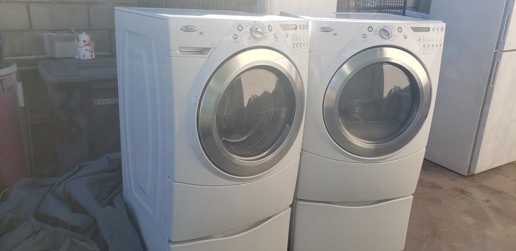 WHIRLPOOL WASHER AND DRYER