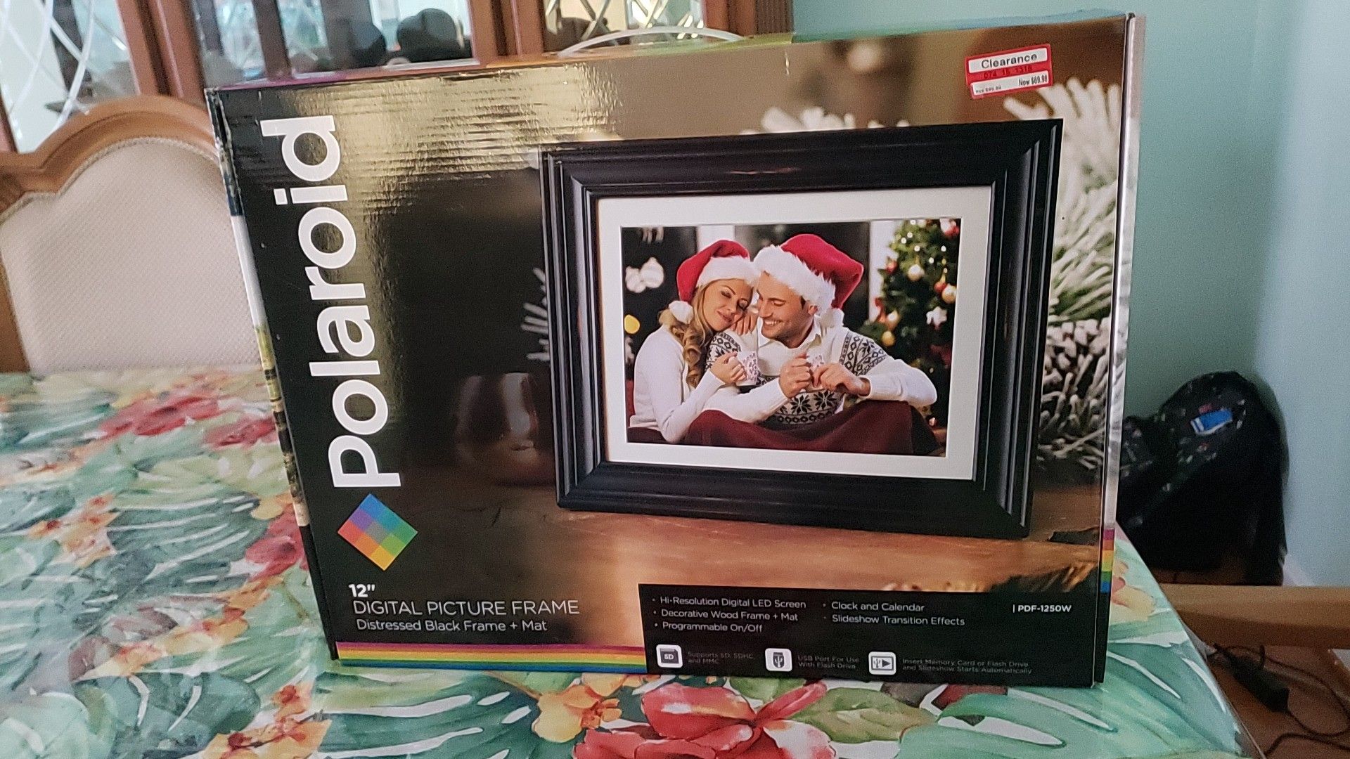 Polaroid 12'digital picture frame