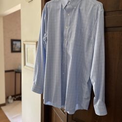 Men’s Long Sleeve Blue Shirt