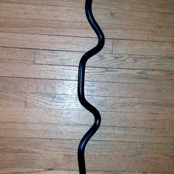 Black Olympic Super Curl Bar