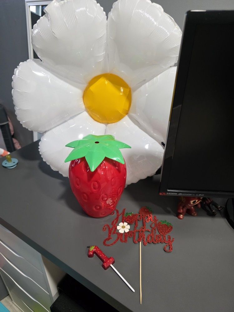 Free - Strawberry Birthday Leftovers