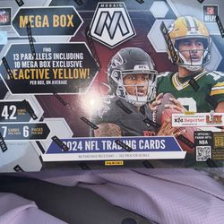 Sealed 2024 Mosaic Football Mega Box