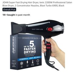 Hair Blow Dryer John 