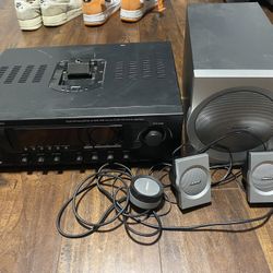 Pyle Receiver and Bose Speaker Bundle