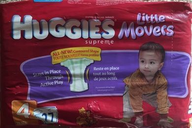 Huggies size 4 diapers, unopened