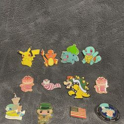Pins For $10 Each